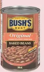 Giant Tiger Bush's baked beans offer