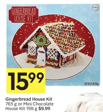Foodland Gingerbread house kit offer