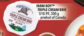 Farm Boy Farm boy triple cream brie offer