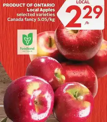 Foodland Local apples offer