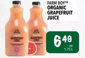 Farm Boy Farm boy organic grapefruit juice offer