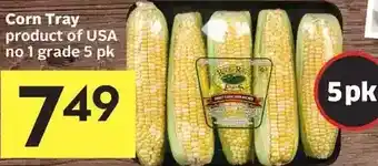 Foodland Corn tray offer