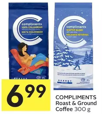 Foodland Compliments roast & ground coffee offer