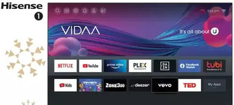 Canadian Tire Hisense 65" 4k uhd vidaa smart tv offer