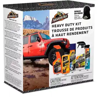 Canadian Tire Armor all heavy-duty 5-pc cleaning kit with bonus toque offer