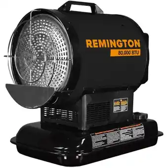 Canadian Tire Remington 80,000-btu oil-fired kerosene silent drive radiant heater | 80,000-btu hybrid forced-air heater offer