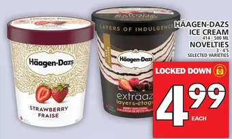 Food Basics Haagen-dazs ice cream | novelties offer