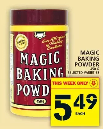 Food Basics Magic baking powder offer