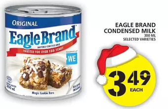 Food Basics Eagle brand condensed milk offer