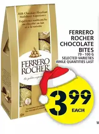 Food Basics Ferrero rocher chocolate bites offer
