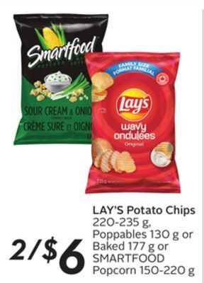 Sobeys Lay's potato chips offer