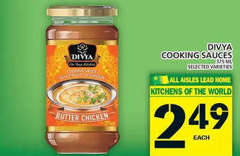 Food Basics Divya cooking sauces offer