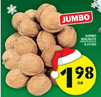 Food Basics Jumbo walnuts offer