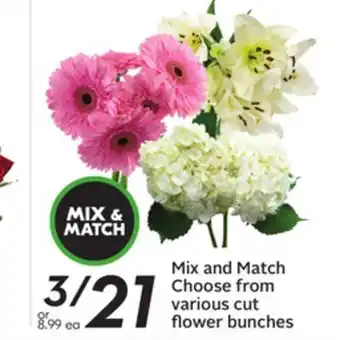 Sobeys Choose from various cut flower bunches offer