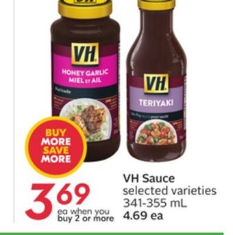 Sobeys Vh sauce offer