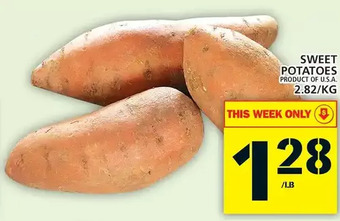 Food Basics Sweet potatoes offer