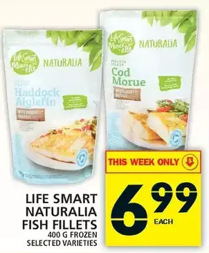 Food Basics Life smart naturalia fish fillets offer