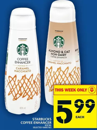 Food Basics Starbucks coffee enhancer offer