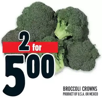 Metro Broccoli crowns offer