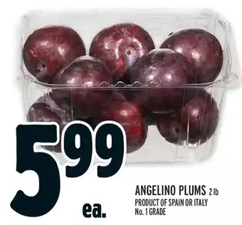 Metro Angelino plums offer