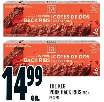 Metro The keg pork back ribs offer