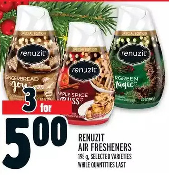 Metro Renuzit air fresheners offer