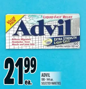 Metro Advil offer