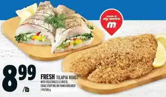 Metro Fresh tilapia roast offer