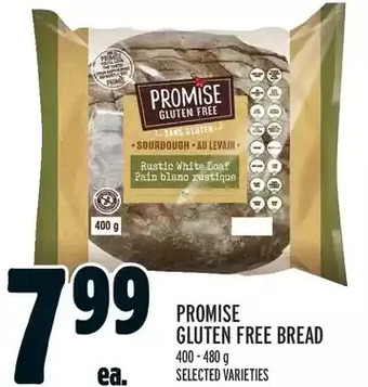 Metro Promise gluten free bread offer