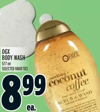 Metro Ogx body wash offer