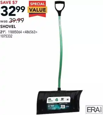 RONA Era group shovel 21" offer