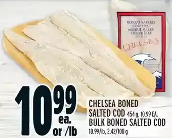 Metro Chelsea boned salted cod | bulk boned salted cod offer