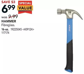 RONA Kobalt hammer offer