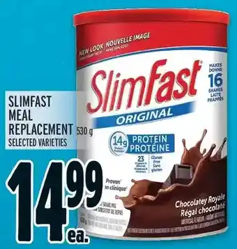 Metro Slimfast meal replacement offer