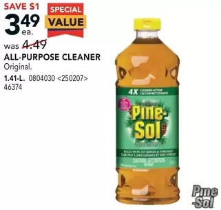 RONA Pine-sol all-purpose cleaner offer