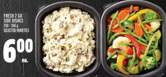 Metro Fresh 2 go side dishes offer