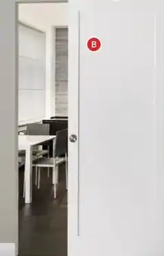 RONA 1-panel rail sliding door offer