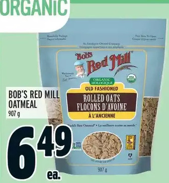Metro Bob's red mill oatmeal offer