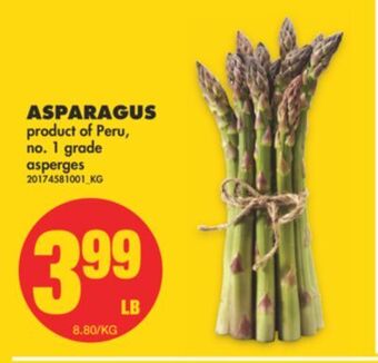 No Frills Asparagus offer