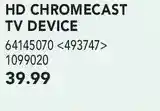 Hd chromecast tv device