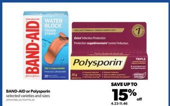 Real Canadian Superstore Band-aid or polysporin offer