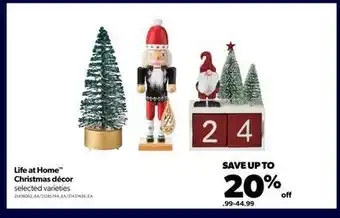 Real Canadian Superstore Life at home™ christmas décor offer
