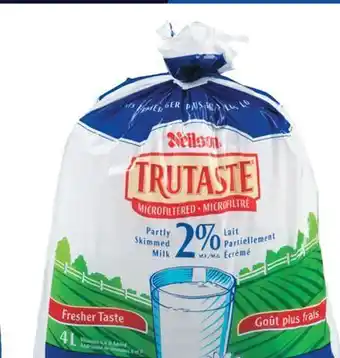Real Canadian Superstore Neilson truetaste 1%, 2%, skim or chocolate milk, 4 l offer