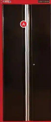 Craftsman "s200" 3-shelf garage cabinet