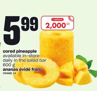 Independent Grocer Cored pineapple, 600 g offer