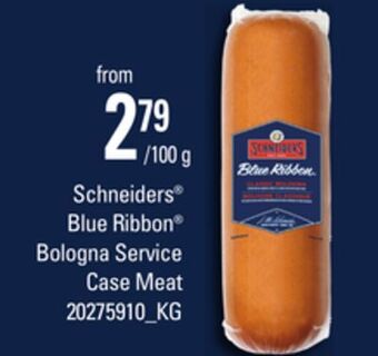 Loblaws Schneiders® blue ribbon® bologna service case meat offer