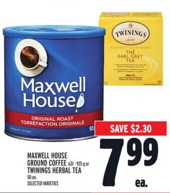 Metro Maxwell house ground coffee offer