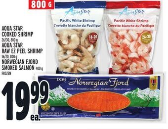 Metro Aqua star cooked shrimp offer