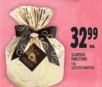 Metro Scarpato panettone offer