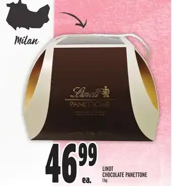 Metro Lindt chocolate panettone offer
